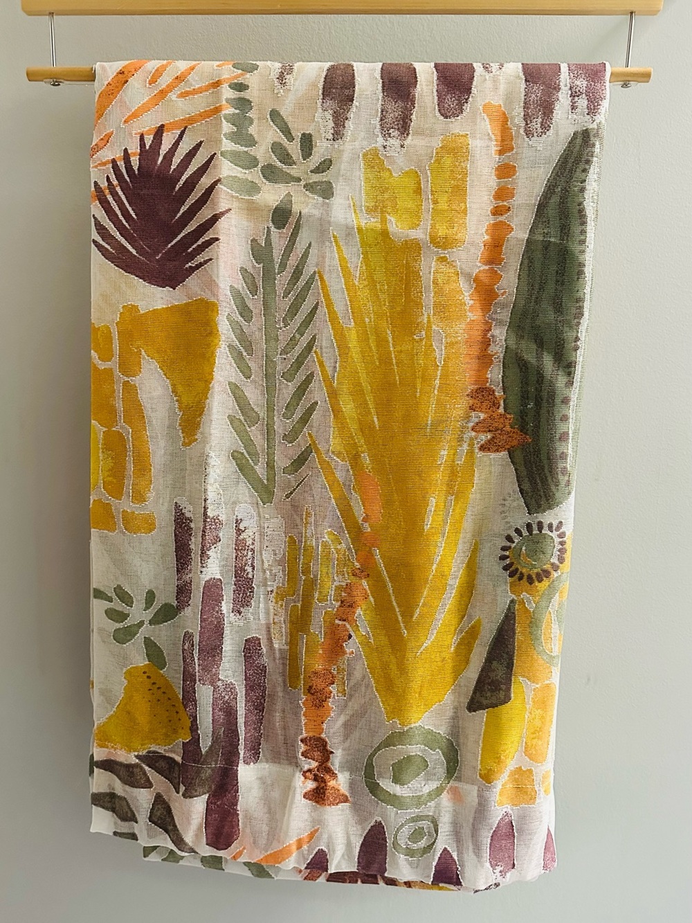 Set of (4) Sheer Curtain Panels 84”x54” Opalhouse designed by Jungalow